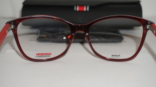 Carrera Eyeglasses New Burgundy Matte Red CA5501 BDA 52 17 140 - 第 10/12 張圖片