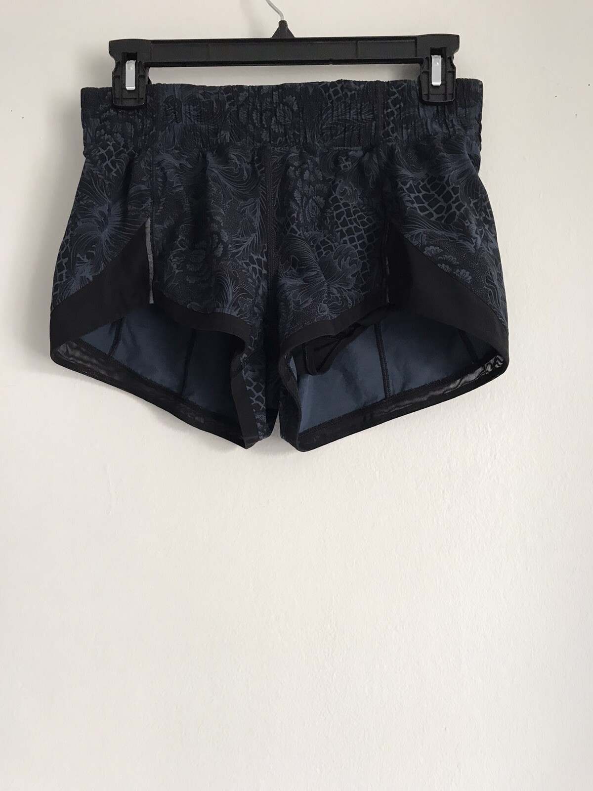 LULULEMON POLYESTER ELASTANE BLACK NAVY BLUE PULL… - image 4