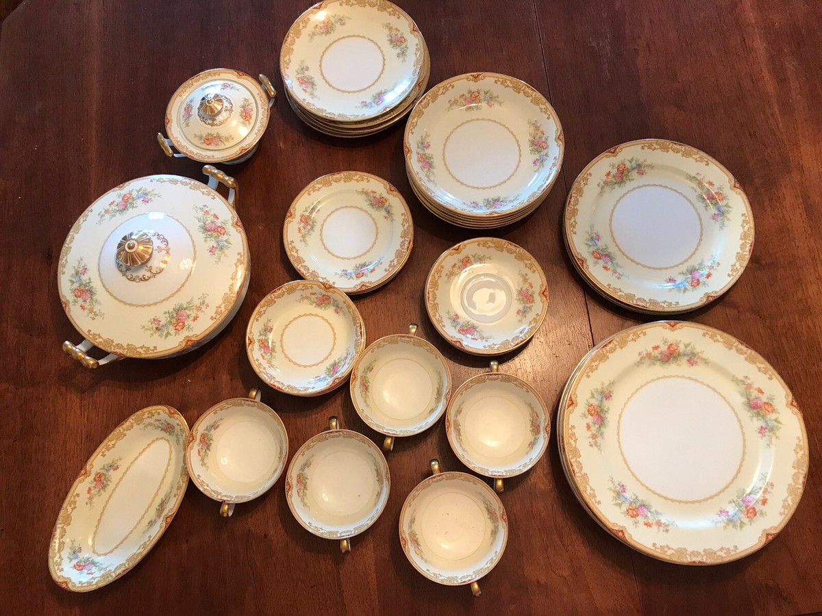 Antique 43 pc. Set of Noritake Topaze Fine China | eBay Antique 43 pc. Set of Noritake Topaze Fine China | eBay
