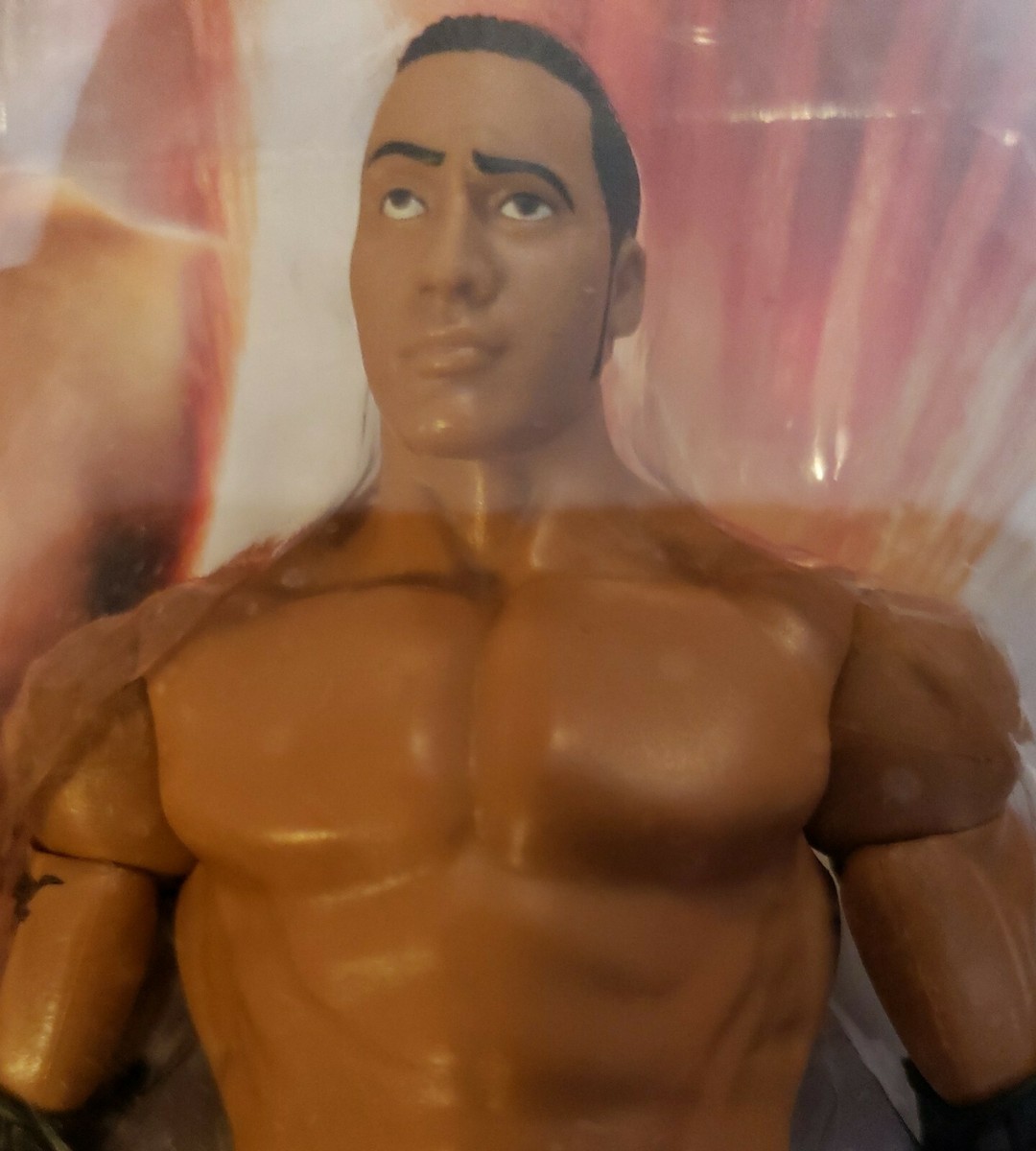 WWE Mattel Wrestlemania Heritage Series The Rock Figure MOC