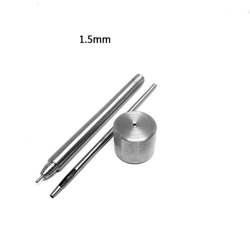 3x Eyelet Punch Die Tool Set Grommet Setter Leather Craft Clothing Canvas Banner - Picture 3 of 29