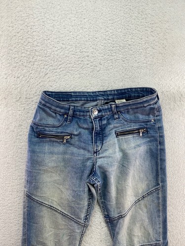 H&M Youth Girls Size 12-13y Medium Wash Skinny Fit Modern Cool Jeans - Picture 2 of 10