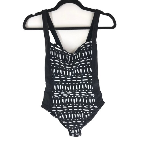 ワンピースその他 TYR Womens Blackout Camo Square Neck One Piece Swimsuit Black Size