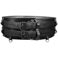 Medieval Wide Corset Belt Men Knight Warrior Viking Pirate Cosplay Costume Props
