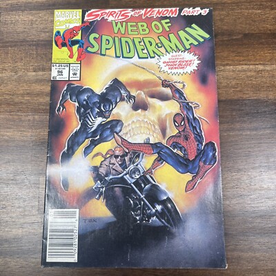 Marvel Comics Web of Spiderman #96 (January 1993)