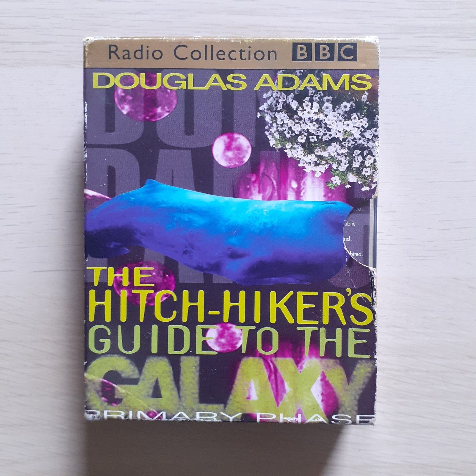 Douglas Adams Hitchhikers Guide To The Galaxy Double BBC Audio Cassette Book