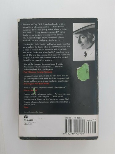 The Bonfire of the Vanities (Picador Books) by Tom Wolfe, Paperback Book - 第 3/3 張圖片
