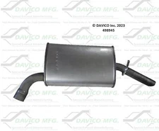 Exhaust Muffler Fits 2000 2001 2002 2003 Pontiac Bonneville 3.8L V6 GAS OHV