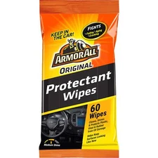 Armor All Original Formula Car Protectant Wipes 60 Count Interior Cleaner