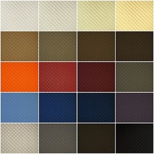 Kunstleder Leder PVC gesteppt 2x2cm Raute Stepp PKW Polsterstoff Möbelstoff Deko