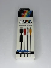 XYAB Playstation AV cable console to RCA (PS1, PS2, PS3) New