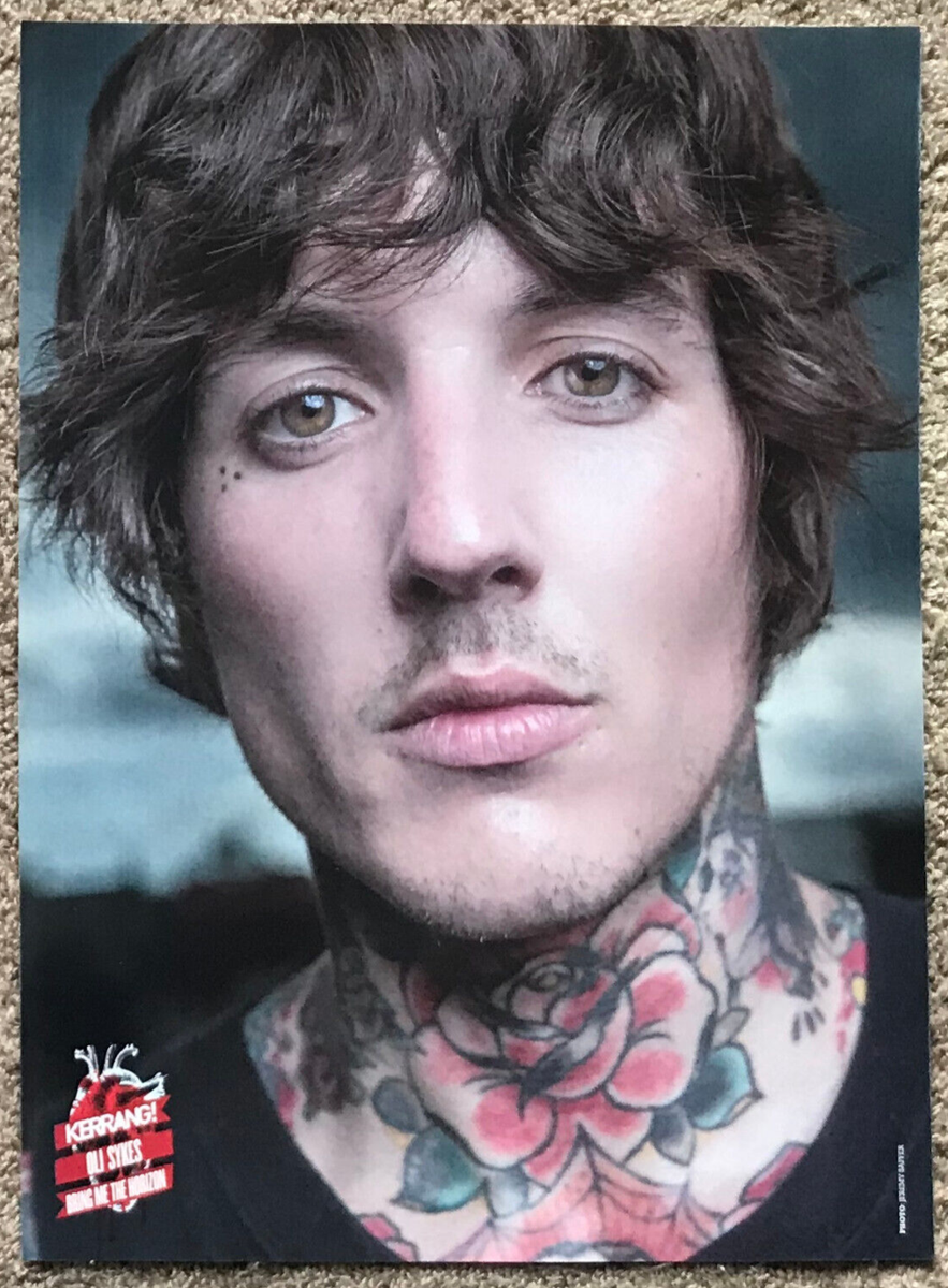 Oli Sykes Leg Tattoos Rockers Before + After Getting Blackout Tattoos