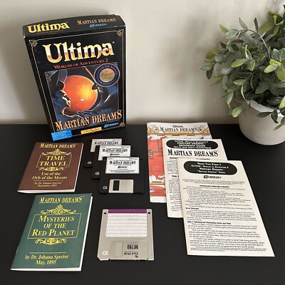 IBM 3.5インチFD ウルティマ アンダーワールドII Ultima Underworld II