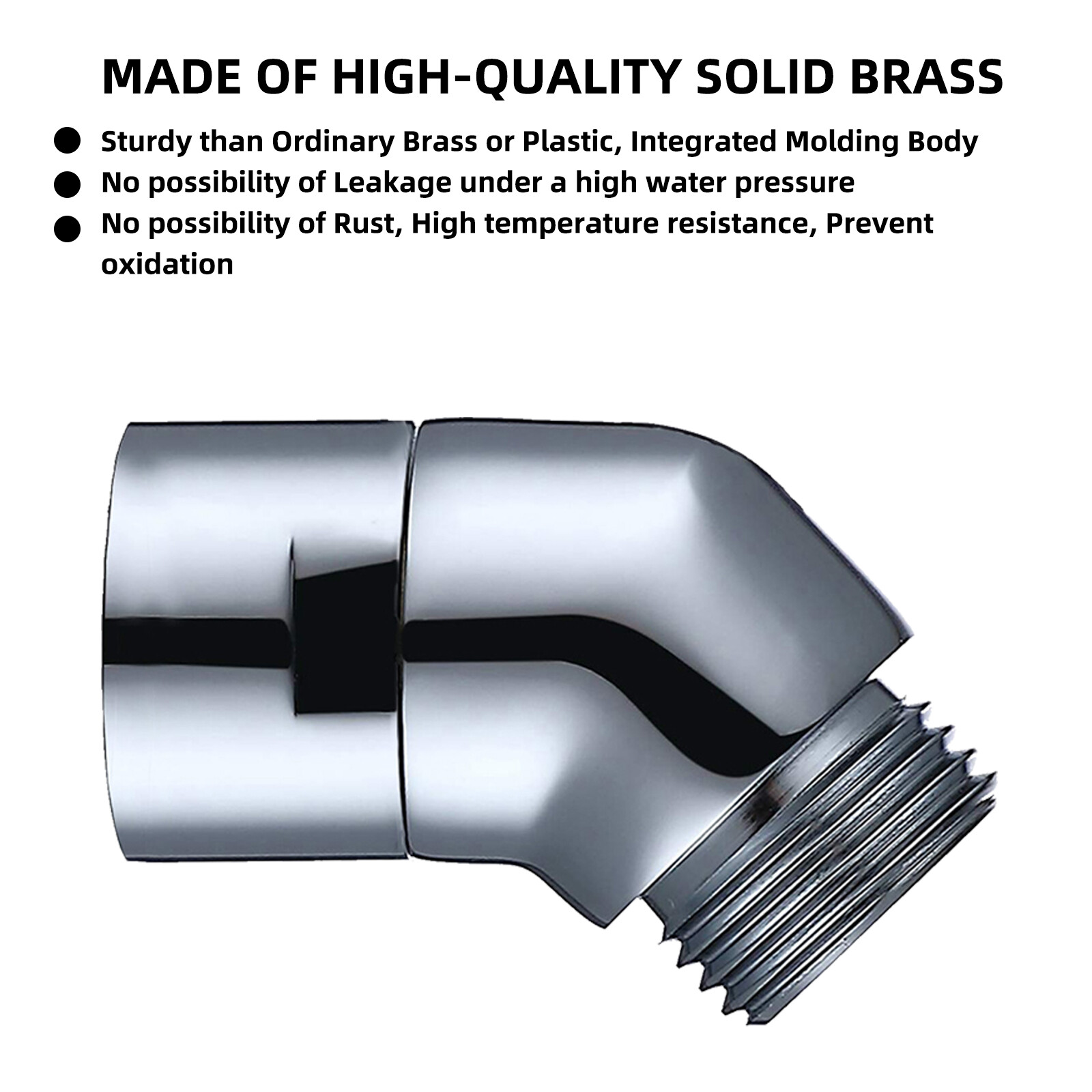 135 Degree Shower Head Elbow Adapter Shower Arm Connection Elbow Shower