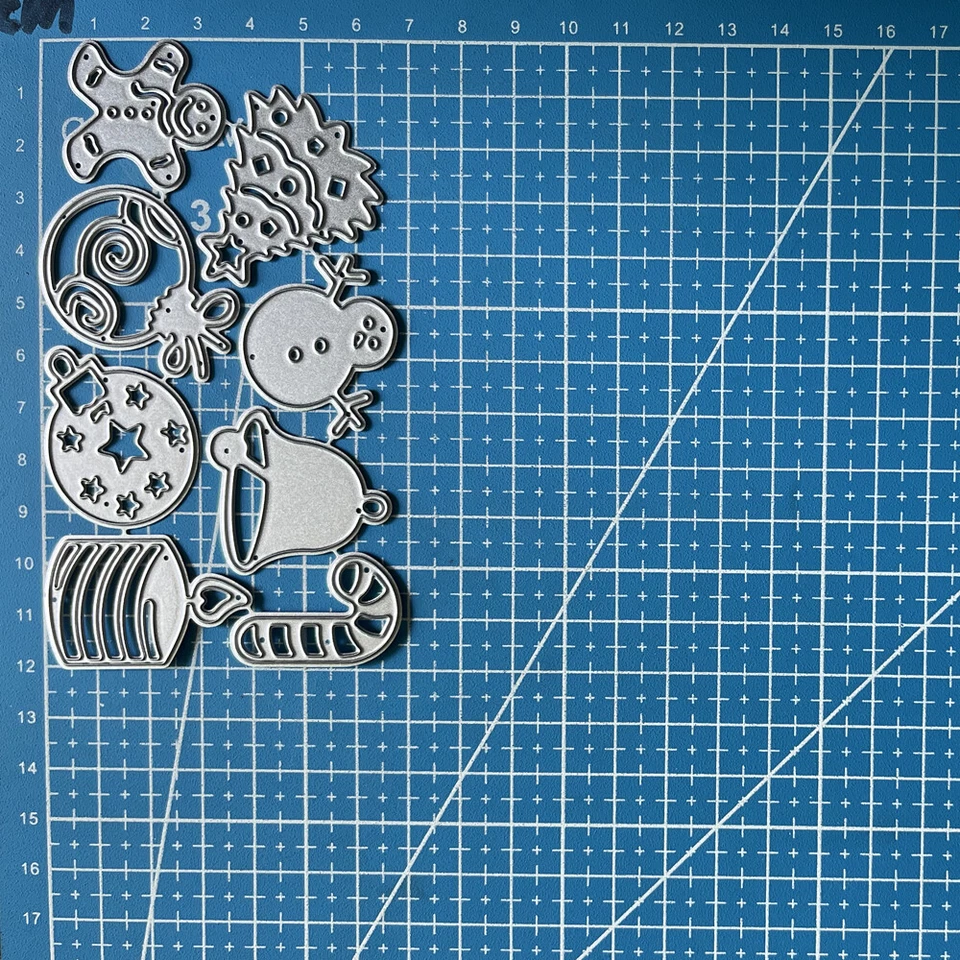 Metal Cutting Dies Christmas Scrapbooking Album Embossing Card Crafts Stencils