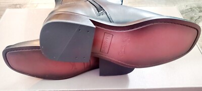 Franco Sarto L-Giselle Black LE Boot Women's Size 6 Wide Calf New