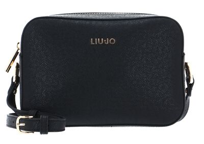 LIU JO Manhattan Crossbody S Umhängetasche Tasche Nero schwarz Neu