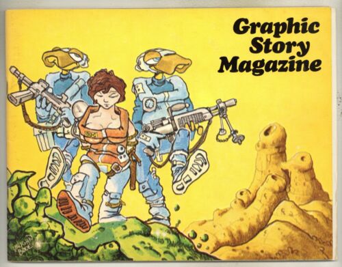 Graphic Story Magazine 10 Vaughn Bode! Toth interview! 1969 Bill Spicer I236