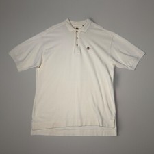 GANT Mens XL Polo Shirt Short Sleeve Vintage 3 Button Classic Crest Golf Preppy
