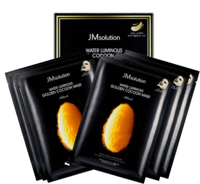 JM SOLUTION WATER LUMINOUS GOLDEN COCOON MASK 3,5,10pcs/Korean Cosmetic Original