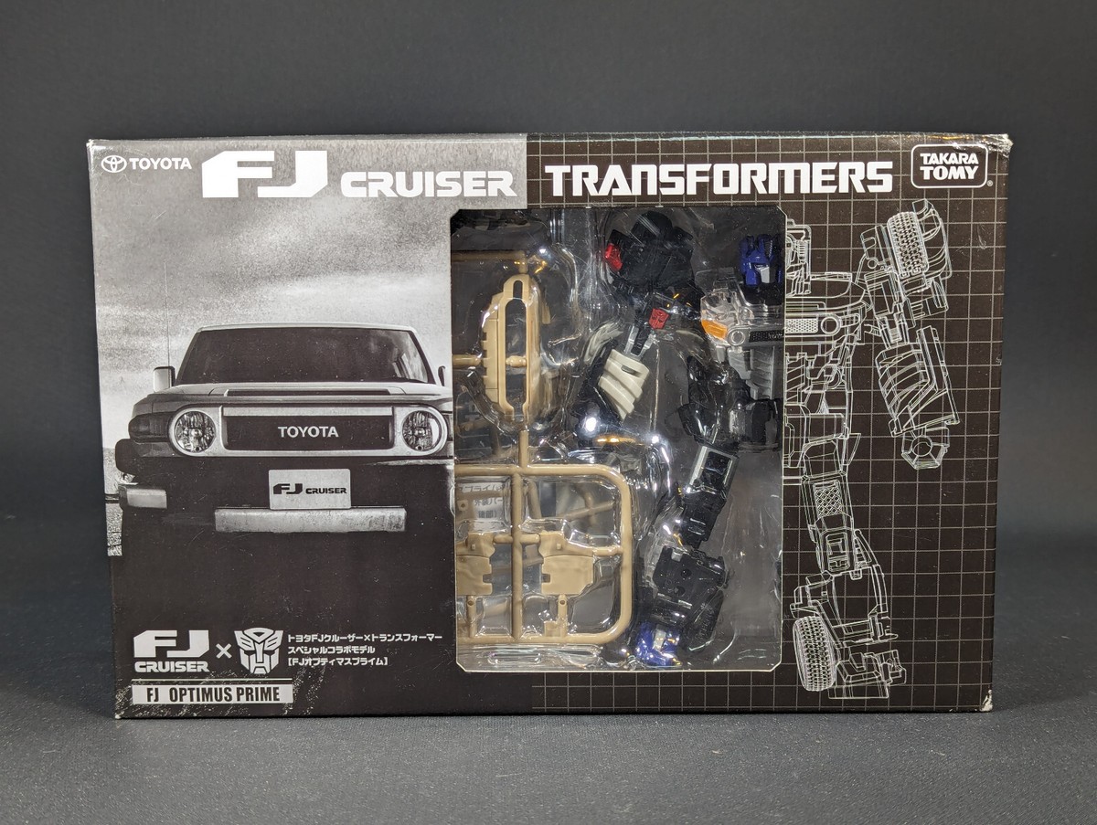 Transformers Toyota FJ Cruiser Optimus Prime TAN BROWN SEALED 