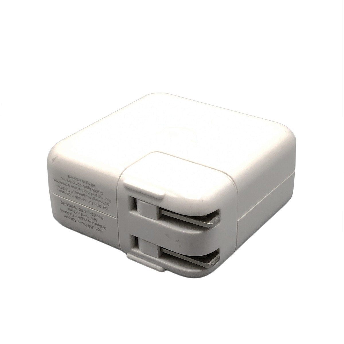 OEM Genuine Apple iPod Classic USB Power Adapter Charger A1102