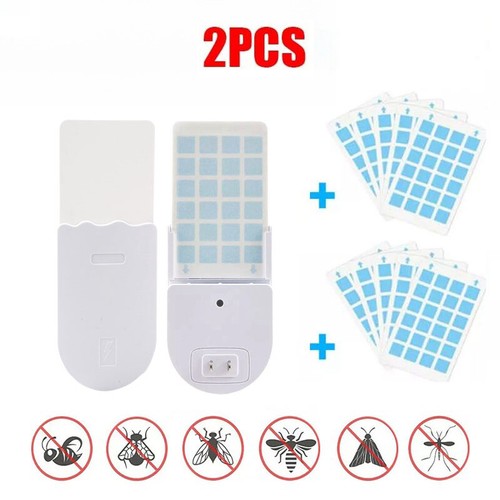 2pcs Gnat Traps for House Indoors Plug-in Fly Insect Trap Catcher & Killer Traps