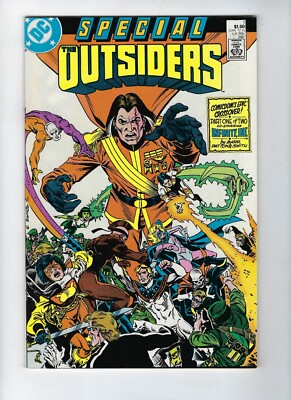 The OUTSIDERS SPECIAL #1 (DC Comics, INFINITY INC. App 1987) Sehr guter Zustand