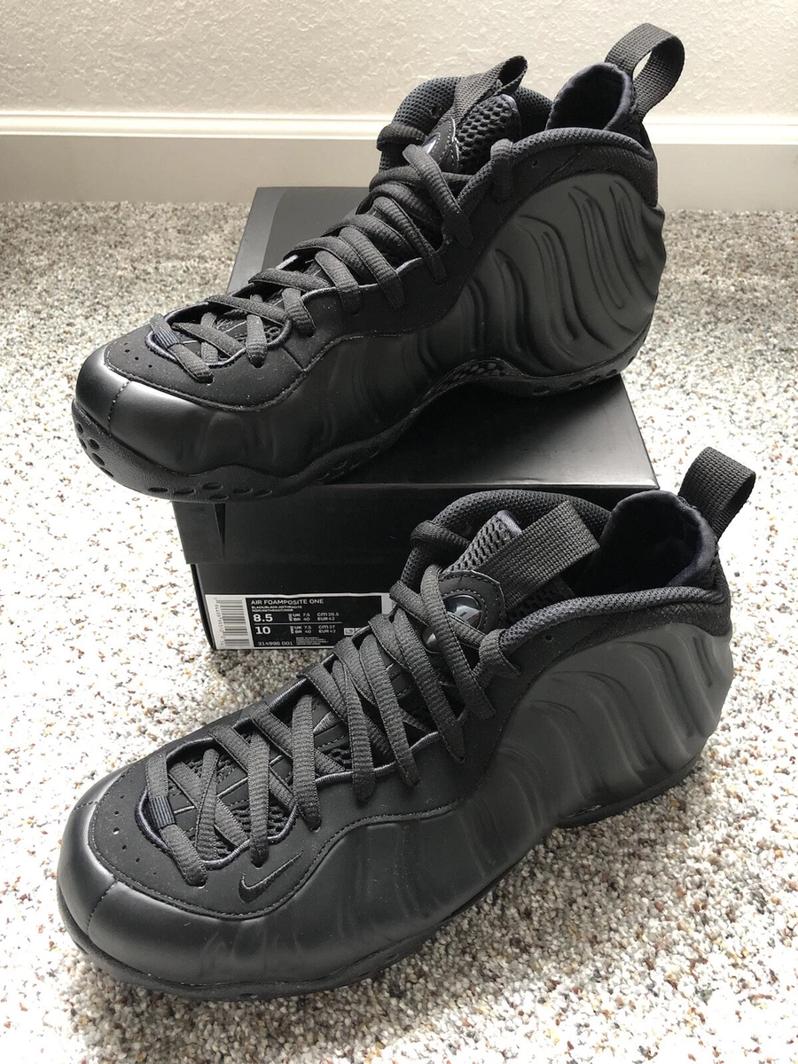 Size 8.5 Nike Air Foamposite One Black Anthracite 2020. 314996-001 | eBay