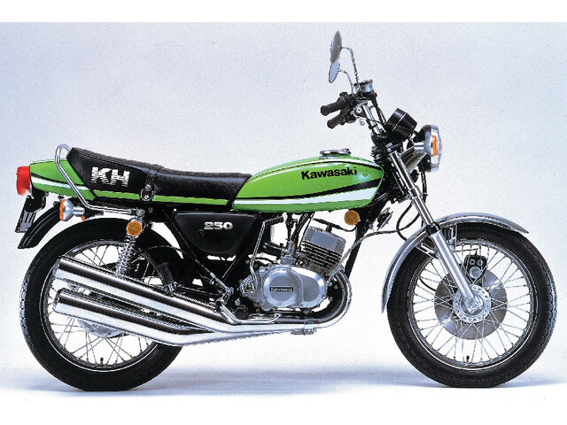 Shoco KAWASAKI KH250 KH250B 1976-1977 FRONT STAINLESS BRAIDED BRAKE KIT