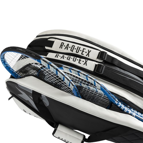 Tennis Racket Bag - For Badminton, Squash, Racketball - Thermal Lining, 6 Racket - Picture 44 of 47
