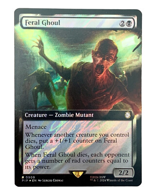 MTG | Feral Ghoul | Fallout | Surge Foil | NM | EN