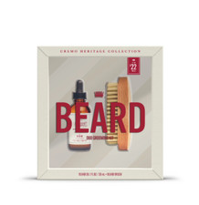 NEW Cremo Men s Heritage Red Beard Grooming Duo Gift Set Beard Oil w/ Brush