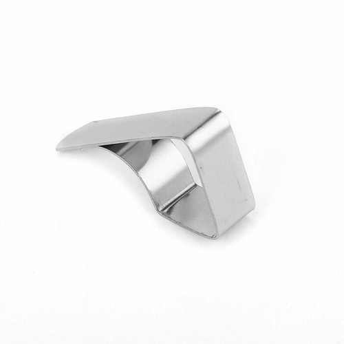 Enjoy Your Meal without Disturbance Set of 8 Stainless Steel Tablecloth Holders - Picture 19 of 24