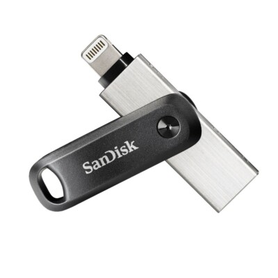 SanDisk iXpand Go Flash Drive Lightning 64GB 128GB 256GB for iPhone 14 Pro iPad
