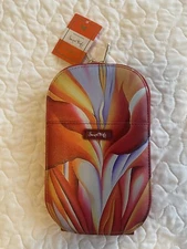 Monarque Signature Series Georgia O'Keeffe Red Canna Crossbody Bag