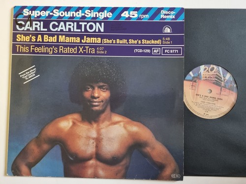Carl Carlton - She's A Bad Mama Jama (She's Built,She's Stacked) 12'' Vinyl Maxi