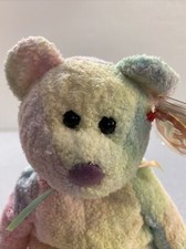 TY Beanie Baby GROOVY The Ty-Dyed Bear Plush Toy Collectable
