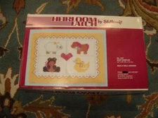 Shillcraft/Readicut  6 PLY WOOL BLEND Kit  Baby Sampler  22X30