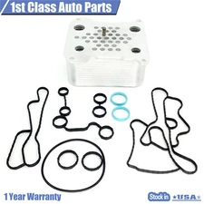 Oil Cooler W/ Gasket For 2008-2010 Ford F250 F350 F450 6.4L Powerstroke Diesel