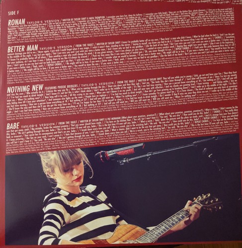 Taylor Swift - Red (Taylor's Version) - 4LPs - 45 RPM - Brand New/Sealed Vinyl - Imagen 13 de 16