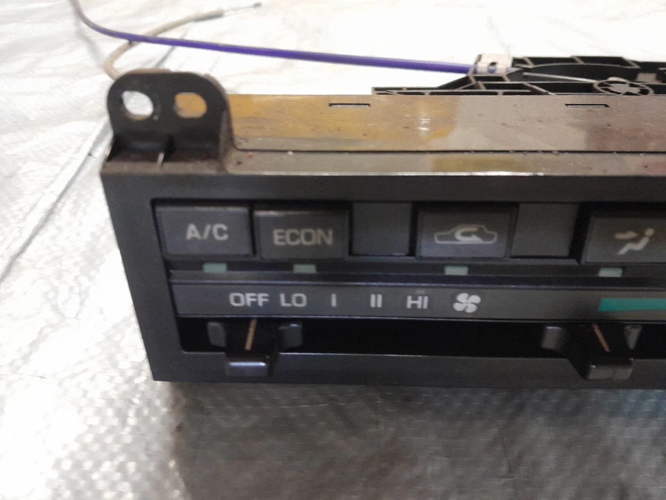 Toyota MR2 Climate control panel AC controls hvac 1987 1988 1989 AW11 SWITCH - Image 3 of 4