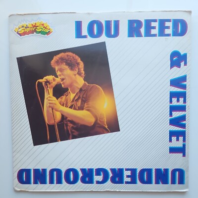 Lou Reed & Velvet Underground LP Vintage Vinyl Record Italian Import 1982