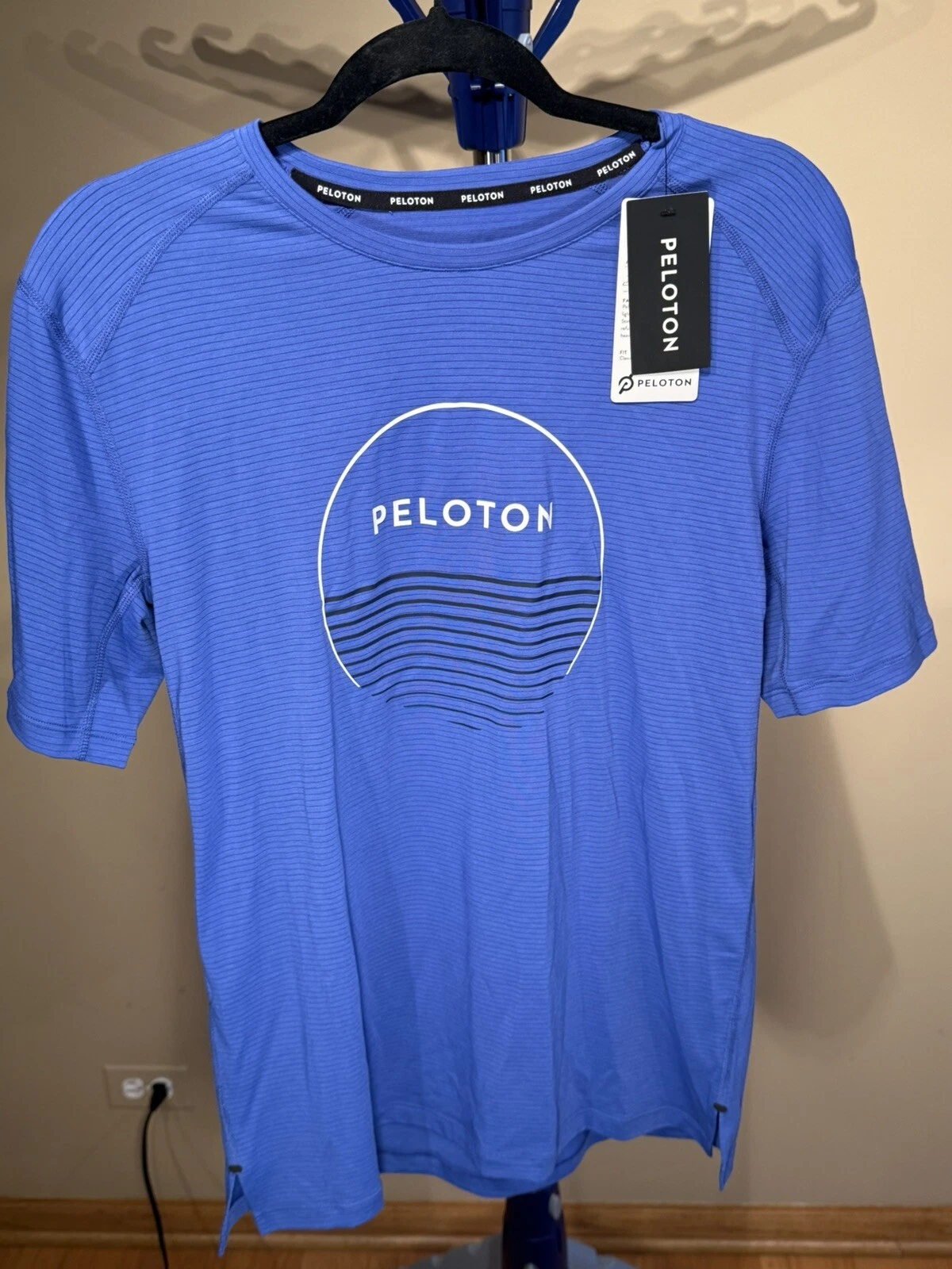 Peloton Bicycle Shirt Blue - Size S - New with Tags
