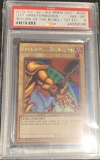 Yugioh 2015 1st Edition Premium Gold Exodia Left Arm PSA 8