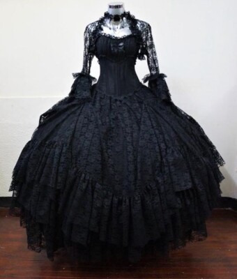 black long sleeve quince dress Dancing Queen 1839 Long Quinceanera Dress Black/Gold / XLarge