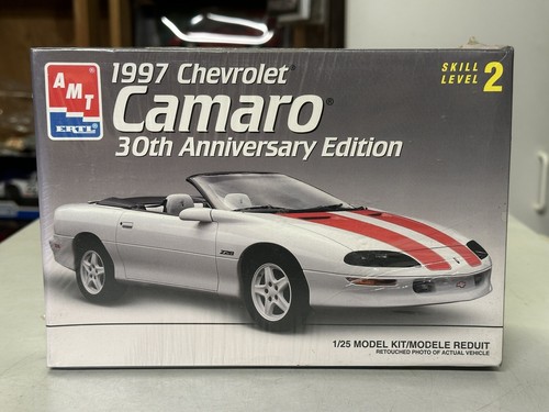 SEALED 1:25 AMT ERTL model car kit 1997 CHEVROLET CAMARO 30th ...