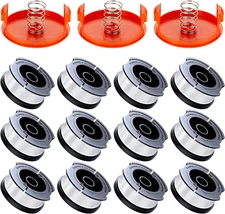 Line String Trimer Replacment Spool For Black & Decker,30ft 0.065"AF-100,15 Pack