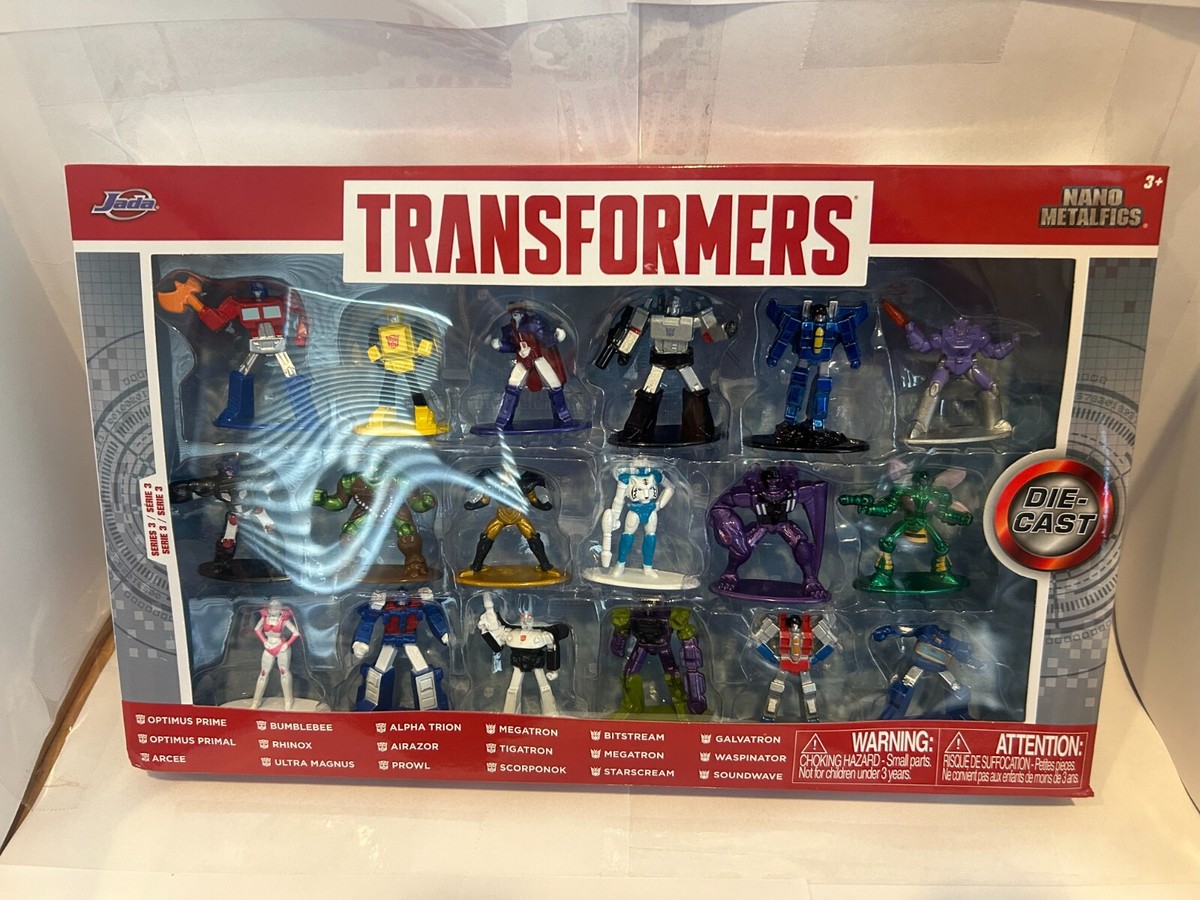 Jada Transformers G1 Arcee Figurine - Nano MetalFigs Jada Transformers G1 Arcee Figurine - Nano MetalFigs