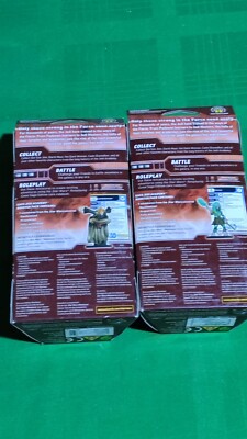 Star Wars Miniatures - Booster Jedi Academy - 7 Figurines Aléatoires - Neuf